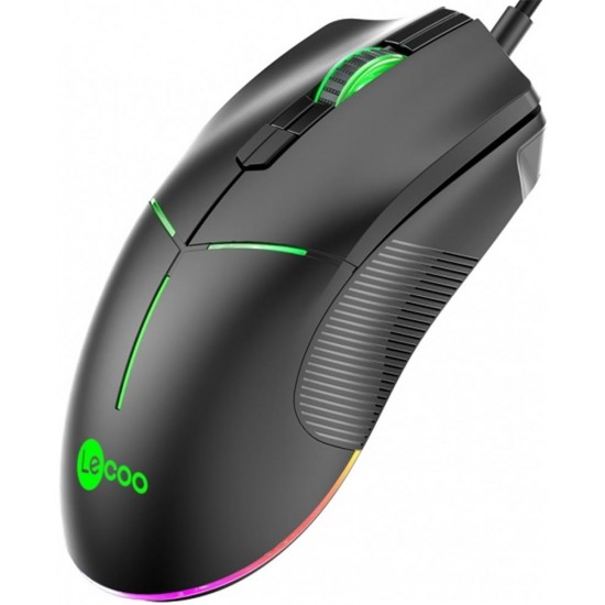 LECOO MS109 USB 6400Dpi 8 Makro Tuşlu RGB Kablolu Oyuncu Mouse