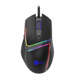 Lecoo MS130 Kablolu 7200DPI 9 Makro Tuşlu RGB Gaming Optik Mouse