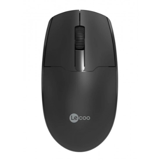 Lecoo WS204 1200 DPI Siyah Kablosuz Mouse