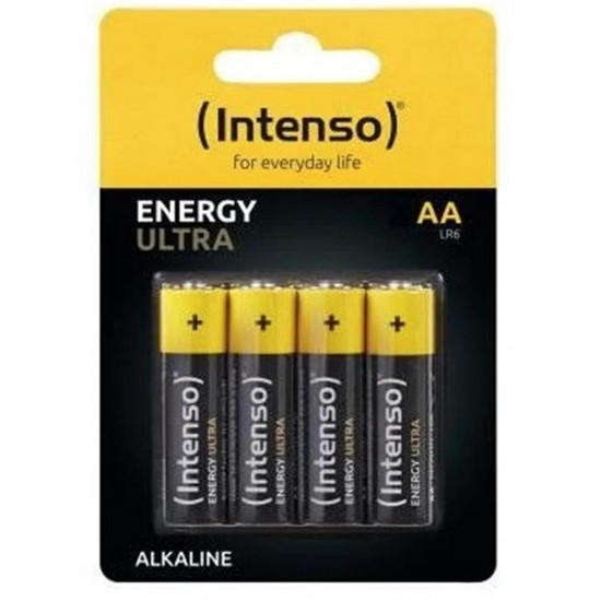 İntenso PBIN-560 LR6 AA Boy Ultra Alkalin Kalem Pil 4'lü Paket