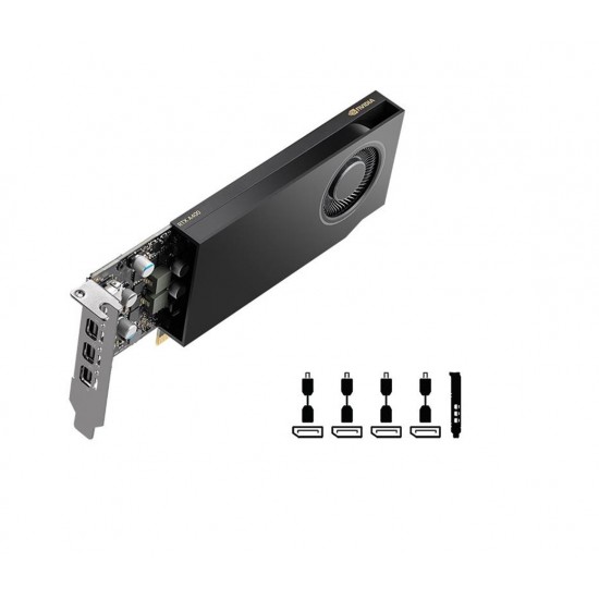 Pny Nvidia RTX A400 VCNRTXA400-PB 64 Bit GDDR6 4 GB Ekran Kartı (Aksesuarsız)