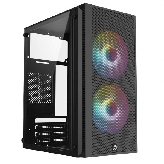 Frisby FC-8970G Mini Tower Gaming Kasa (300W) 2 x 120mm Rainbow Fan