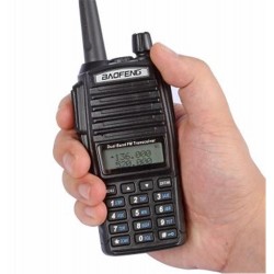 Baofeng UV-82L 5W  LCD Ekran, LED El Feneri  Arama Kurtarma-Güvenlik-Haberleşme El Telsizi