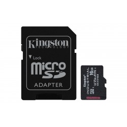 Kingston SDCIT2-16GB 16GB microSDHC Industrial C10 A1 pSLC Card + SD Adapter Hafıza Kartı