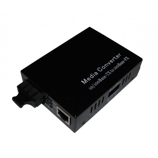 Beek BN-FS-SC-SM20 10-100BaseTX-100FX Media-Rate Converter, SM, SC, 20km
