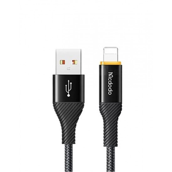 MCDODO CA-2370 Lightning Power Off Hızlı Data-Şarj Kablosu 1.2m - Siyah