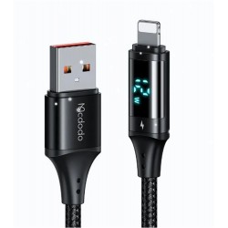 MCDODO CA-1060 DİJİTAL EKRANLI Usb-A To Lightning HIZLI DATA-ŞARJ KABLOSU 3A 1.2M