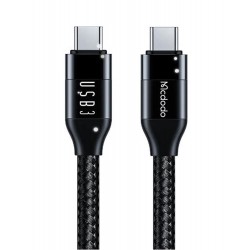 MCDODO CA-7132 TYPE-C TO TYPE-C USB 3 100W DATA AKTARIM VE ŞARJ KABLOSU 1.2 M - SİYAH