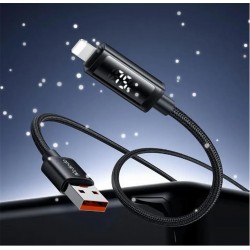 MCDODO CA-7970 USB-A TO LİGTNİNG Çift LED Ekranlı 3A 1.2M KABLO