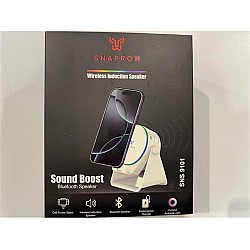 Snapron SNS-9101 Beyaz (İNDUCTİON Özellikli) RGB Bluetooth Speaker (Phone Stand-Ambient Light)
