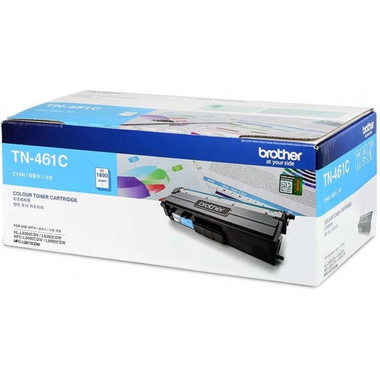 Brother TN-461C 1.800 Sayfa Cyan Mavi Toner HL-L8360CDW MFC-L8690CDW
