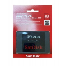 Sandisk 500Gb Ssd Plus 545Mb-505Mb-S SDSSDA-500G-G28 Sata 3 2.5" Harddisk