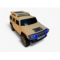 Everton RT-1971 (KREM) Jeep Araba Görünümlü Bluetooth Hoparlör – TF Kart - USB - FM Destekli