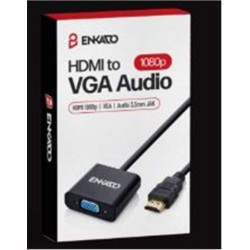 ENKADO EKD-HV10 HDMI TO 1080P VGA + AUDİO ADAPTER