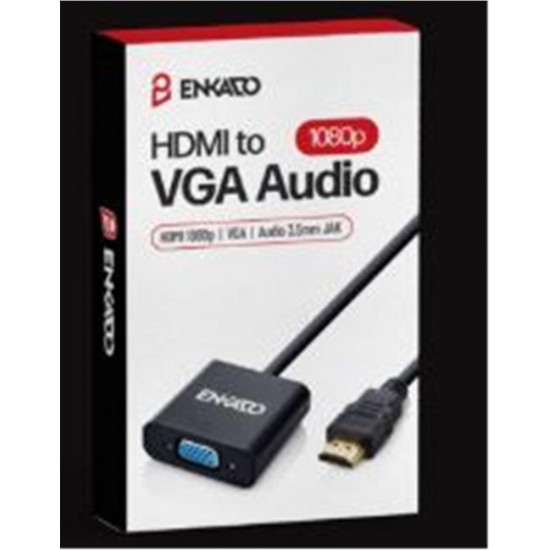 ENKADO EKD-HV10 HDMI TO 1080P VGA + AUDİO ADAPTER