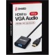 ENKADO EKD-HV10 HDMI TO 1080P VGA + AUDİO ADAPTER