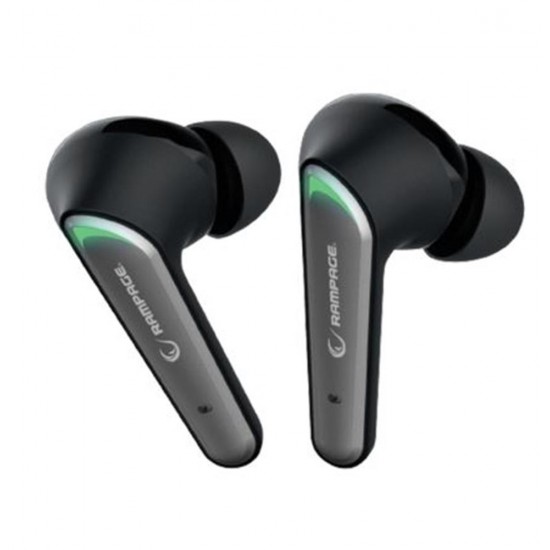 Rampage RM-TWS01G VIPER Siyah Mobile+PC Uyumlu Bluetooth TWS Gaming Oyuncu Mikrofonlu Kulaklık