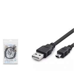 Hadron Hdx7524 Usb Mini V3-5Pin To Usb Kablo 50Cm Siyah