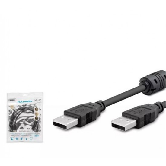 Hadron Hdx7532 Usb To Usb Kablo 1.5M Siyah