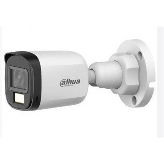 Dahua HAC-B1A51-U-IL 5 MP Akıllı Çift Işıklı HDCVI Bullet Kamera 30mt Mikrofonlu