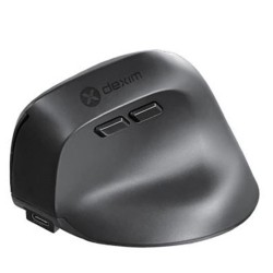 Dexim MW-060T Kablosuz & Bluetooth Şarj Edilebilir Ergonomik Dikey Mouse -DMA028