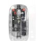 Dexim MW-002RT 2.4Ghz & Bluetooth Kablosuz Şarj Edilebilir Şeffaf Sessiz Mouse-DMA025