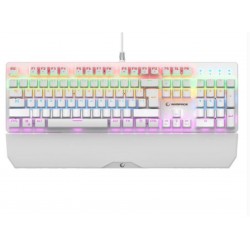 Rampage KB-R86 UMBRA Beyaz USB Rainbow Aydınlatmalı Blue  English Mekanik Gaming Oyuncu Klavye