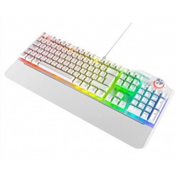 Rampage Hydra R6 Full Color RGB LED Beyaz Gaming Pro Red Switch Q Aluminyum Kaplama  Mekanik Klavye