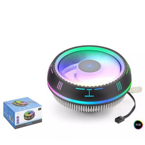 NODAR ND2552 Cool Storm CPU İşlemci Fan Combo UFO-R AMD - Intel RGB - Siyah