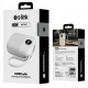 S-link MP110 10000mAh PD22.5W Type-C+Lightning Kablolu Beyaz  Pil Şarj Cihazı Powerbank