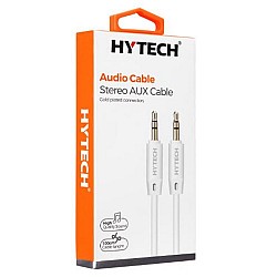 Hytech HY-X70 1m Beyaz 3.5mm Stereo Ses Kablosu