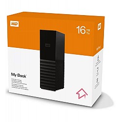Wd 16TB MyBook 3.5" Usb3 WDBBGB0160HBK-EESN Taşınabilir Disk Siyah