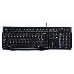 Logitech 920-002508 K120 İngilizce Usb Kablolu Siyah Klavye