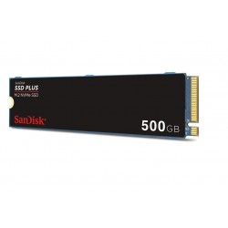 SanDisk 500GB SSD PLUS 2400MB-1500MB-s M.2 PCIe Gen 3.0 NVMe SSD SDSSDA3N-500G-G26