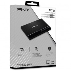 Pny 2Tb CS900 SSD7CS900-2TB-RB 550-530MB-S SSD Sata-3 Disk