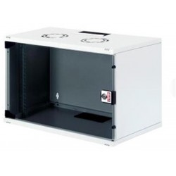 Lande LN-STB09U5440LG 9U 540x400 Ön Tek Cam Kapak Duvar Tip Boş Demonte Kabinet