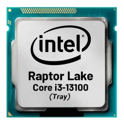 Intel Raptor Lake I3 13100 TRAY 3.40GHZ ~ 4.50GHZ 12MB 1700P Kutusuz İşlemci