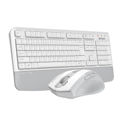 A4 Tech FG2500S Beyaz Plus 2.4GHz FN-MM Türkçe Q 3200DPI Klavye & Mouse Set