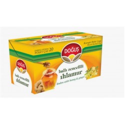 Doğuş Ballı Zencefilli Ihlamur Bitki Çayı 20x1,5 gr