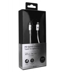 S-link IP-SW21 TypeC to Lightning C94 Lisanslı PD Hızlı Data + Şarj Kablosu