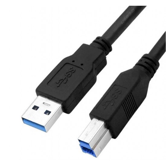 Dark"DK-CB-USB3PRNL150" USB 3.0 1.5m Printer Kablosu (USB3.0 A Tip Erkek - B Tip Erkek)
