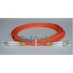 TELDATA TLD-LCLCOM31 LC-UPC-LC-UPC MM DX OM2 1 METRE FIBER OPTIK PATCHCORD