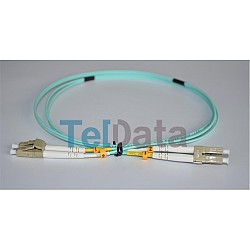 TELDATA TLD-LCLCOM21 LC-UPC-LC-UPC MM DX OM3 1 METRE FIBER OPTIK PATCHCORD