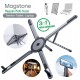Feny FN-MS10 Magstone 360° Dönebi·len Ayarlanabi·li·r Kademeli· 3i·n1 Magsafe Laptop Stand