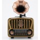 Everton RT-605 Şarjlı,  Nostaljik Radyo( Bluetooth-USB-SD-FM)