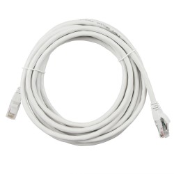 Vcom NP612B-25.0 Cat6 25.0MT Gri Utp Patch Kablo