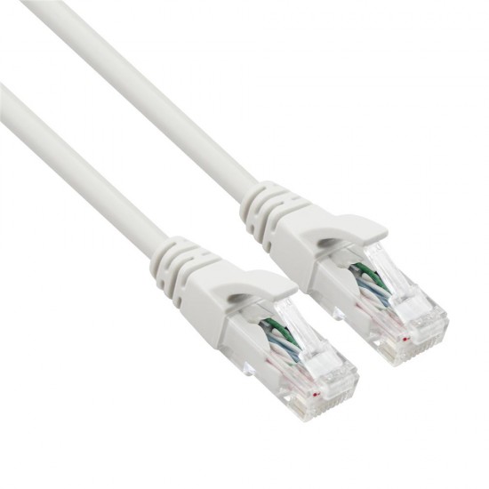 Vcom NP612B-25.0 Cat6 25.0MT Gri Utp Patch Kablo