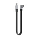Vcom CU582RA-2.0 Type-C USB4 V2 90 Derece Düz 2.0m Şarj Kablosu