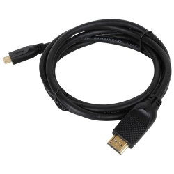 Vcom CG583-1.8 Siyah 1.8MT Hdmi To Mini Hdmi Erkek Kablo
