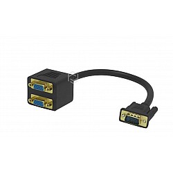 Frisby FA-6678C VGA - 2 x VGA Görüntü Çoklayıcı ve Dönüştürücü(VGA Erkek - 2 x VGA Dişi)